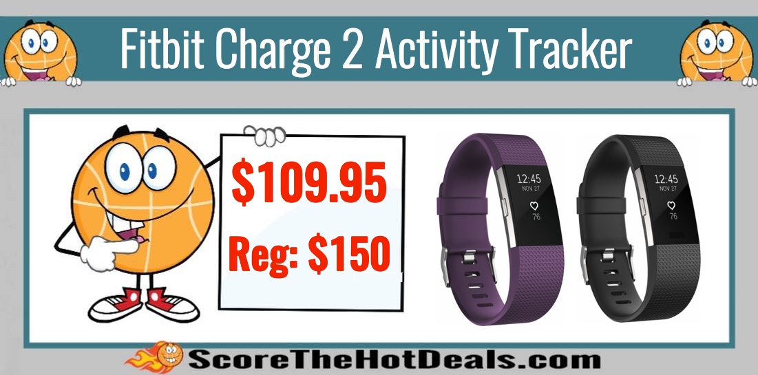 Fitbit - Charge 2 Activity Tracker + Heart Rate