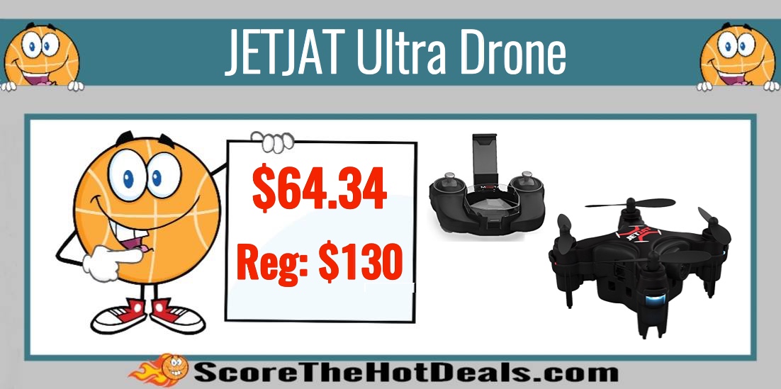 JETJAT Ultra Drone with One Touch Take-Off & Landing