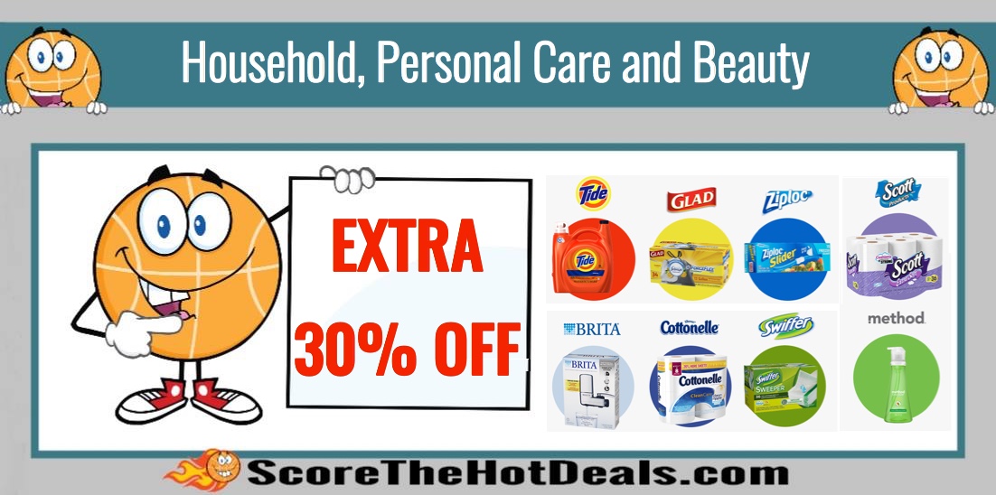 Jet.com: EXTRA 30% off Household, Personal Care and Beauty Brands