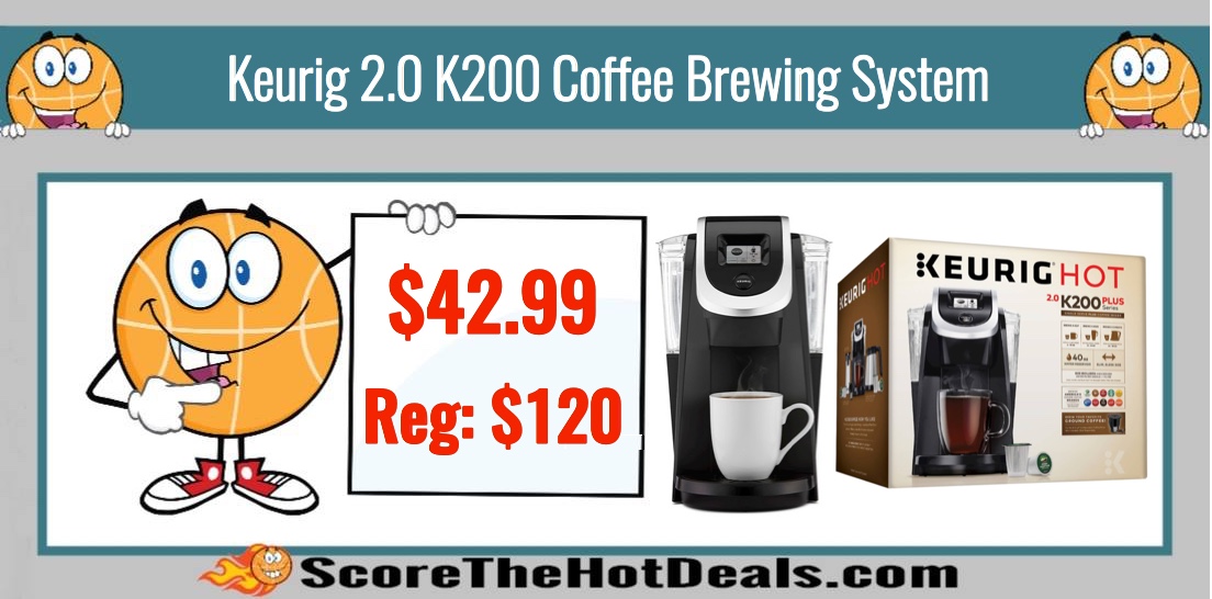 Keurig 2.0 K200 Coffee Maker Brewing System