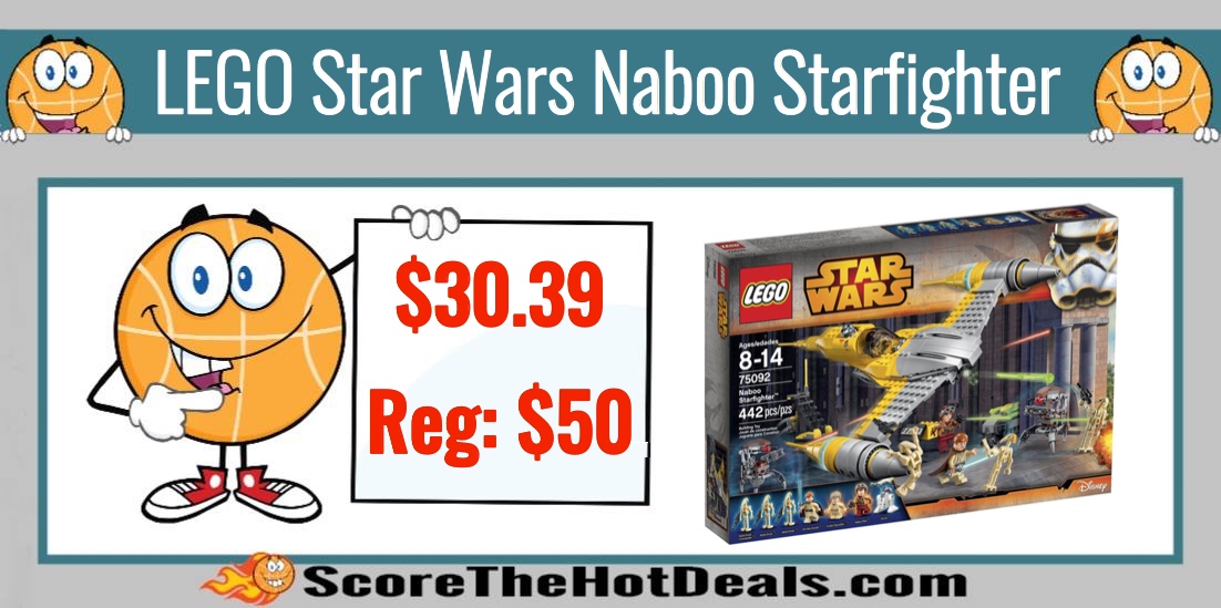 LEGO Star Wars Naboo Starfighter 75092 Building Kit