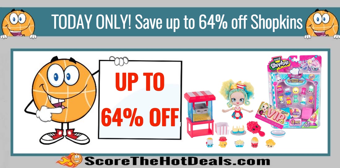 Save up to 64% off Shopkins!