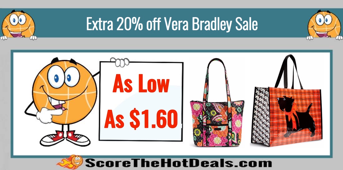 Vera Bradley - Extra 20% off Sale Items