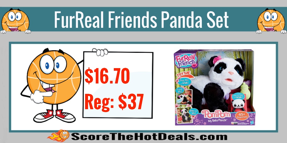 FurReal Friends Pom Pom My Baby Panda Pet