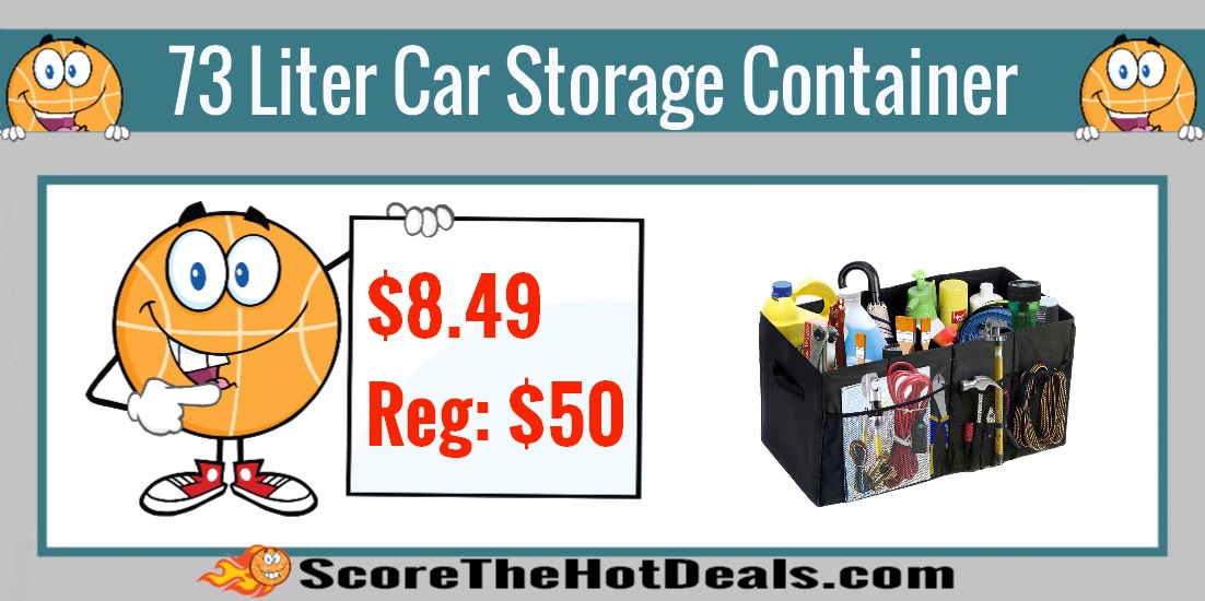 73 Liter Foldabe Car Storage Container