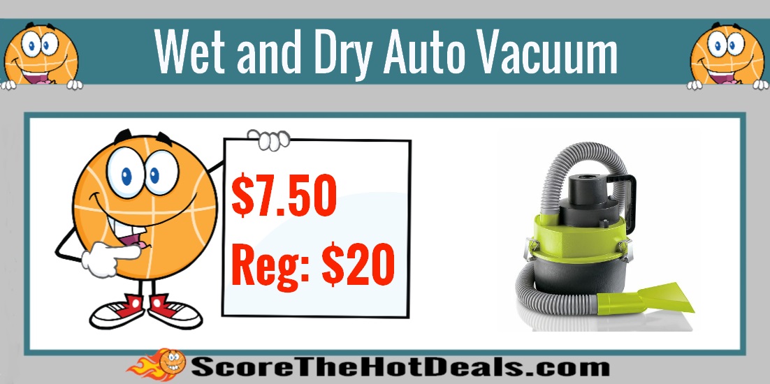 Wet And Dry Auto Vacuum