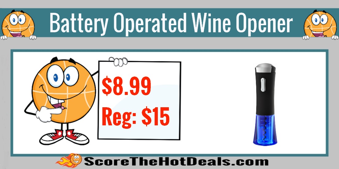 Battery Operated Wine Opener