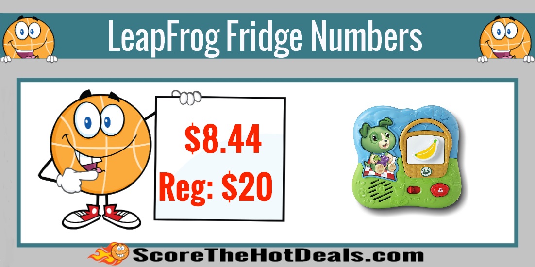 LeapFrog Fridge Numbers Magnetic Set