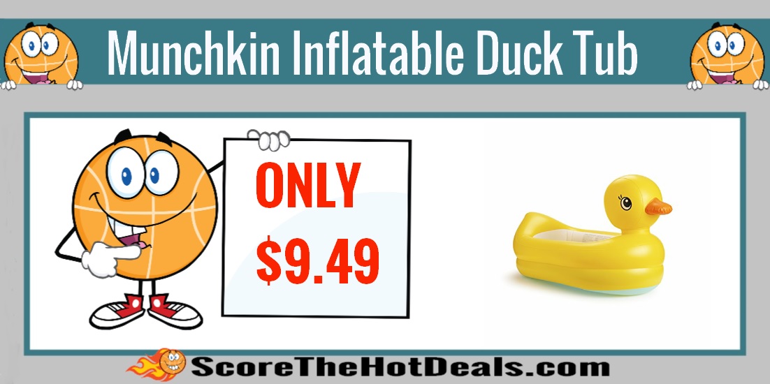 Munchkin Inflatable Duck Tub