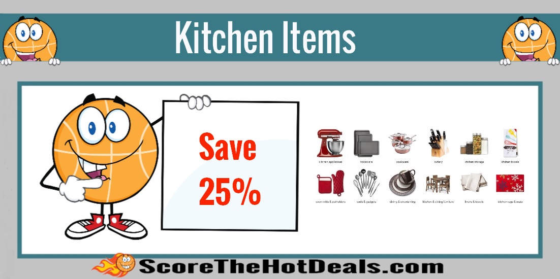 Save 25% Off Kitchen