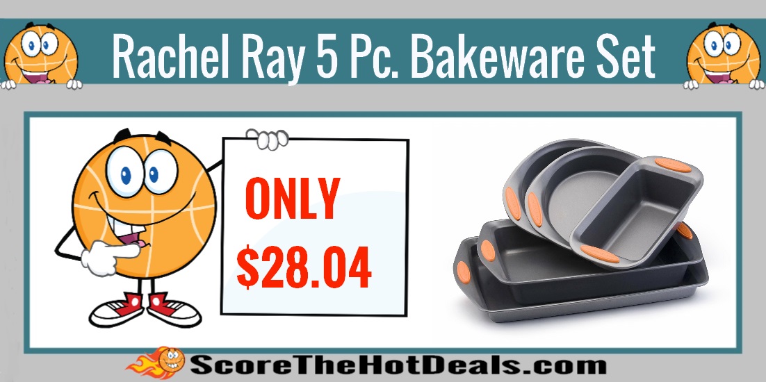 Rachel Ray 5 Piece Bakeware Set