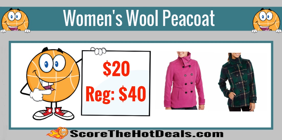 Women's Wool Peacoat
