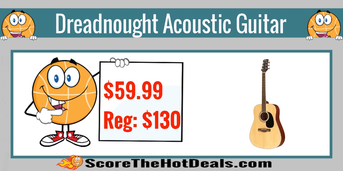 Mitchell Dreadnought Acoustic Guitar