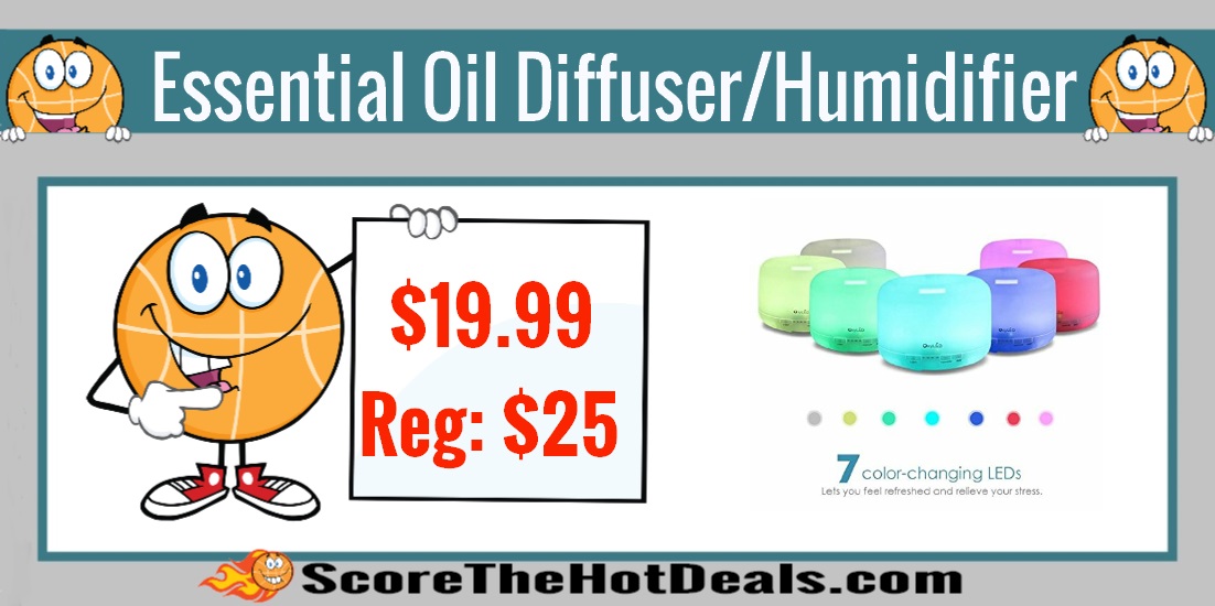 7 Color Essential Oil Diffuser/Humidifier