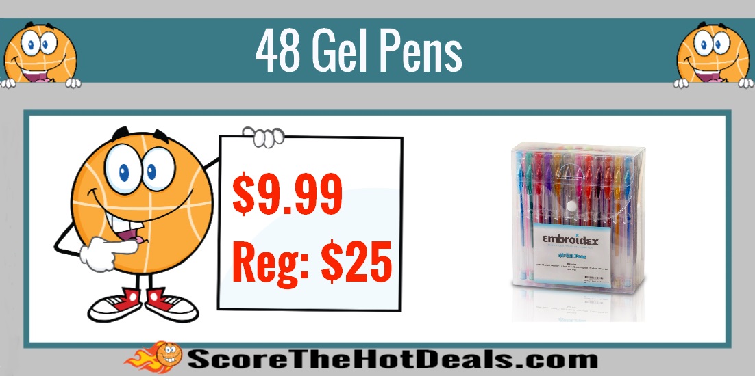 48 Gel Pens