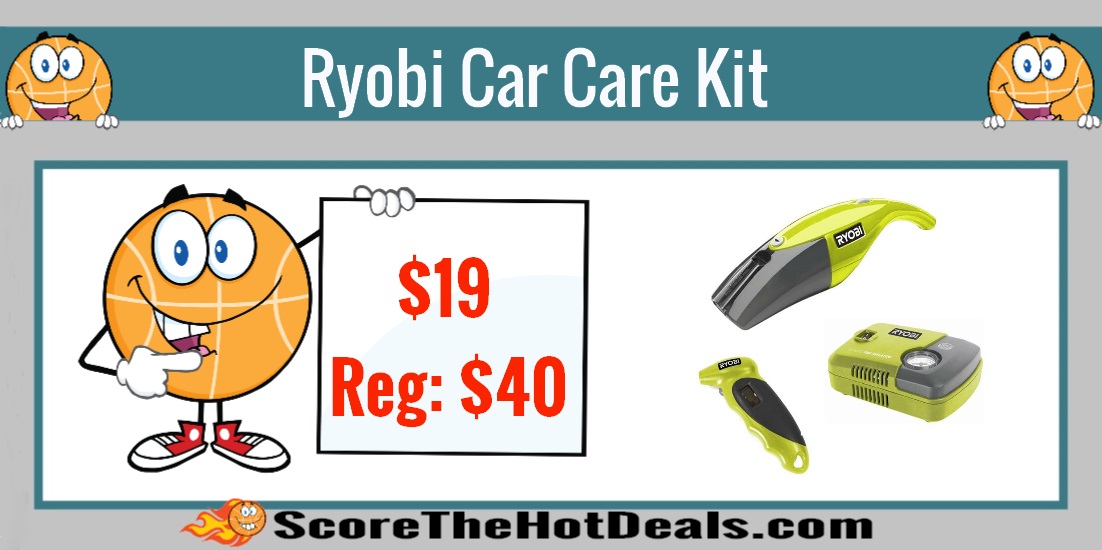 Ryobi Car Care Kit