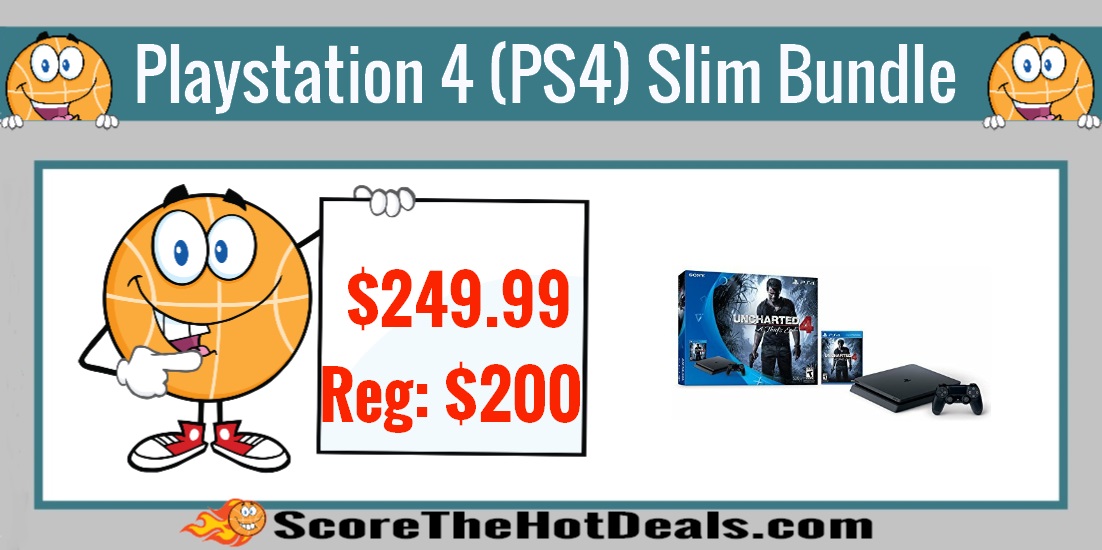 Playstation 4 (PS4) Slim Uncharted Bundle