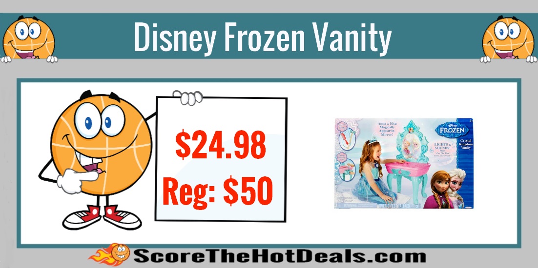 Disney Frozen Crystal Kingdom Vanity
