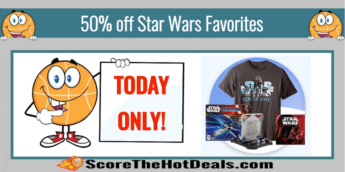 Up to 50% off Star Wars Favorites!
