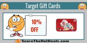 **TODAY ONLY** Save 10% Off Target Gift Cards!