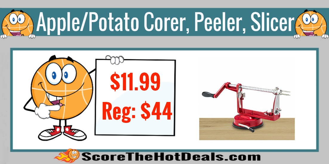 Apple Or Potato Corer/Peeler/Slicer