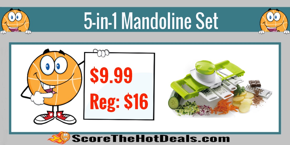 5-in-1 Mandoline Set