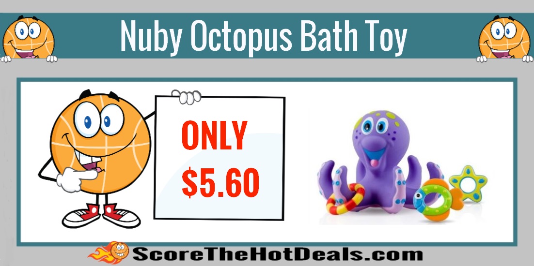 Nuby Octopus Bath Toy