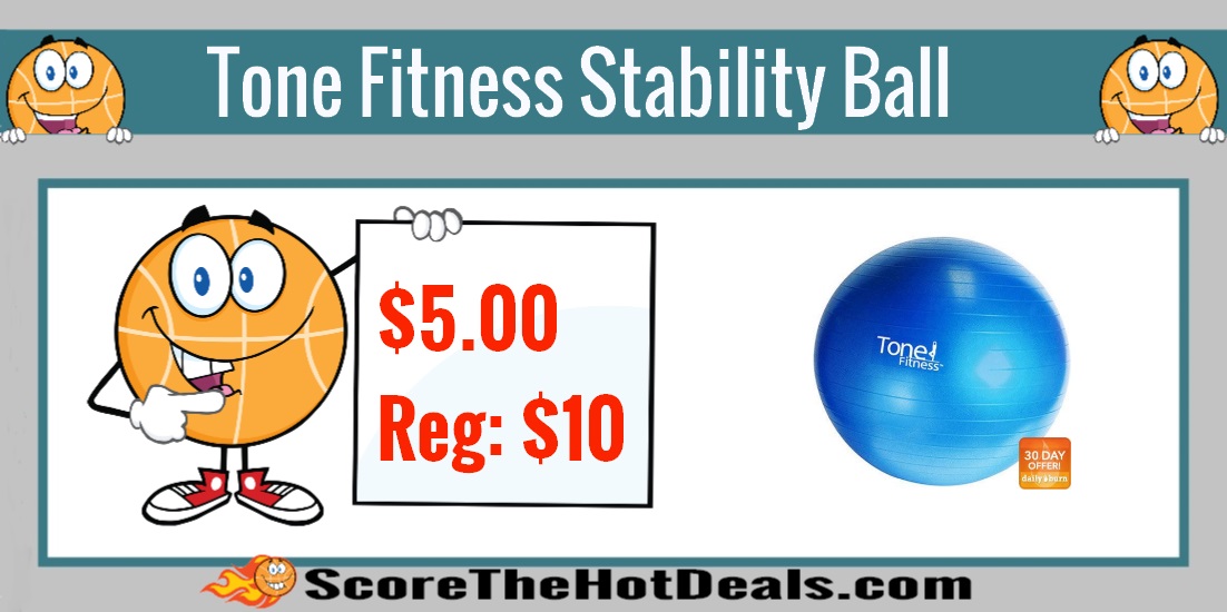 Tone Fitness Anti-burst Stability Ball