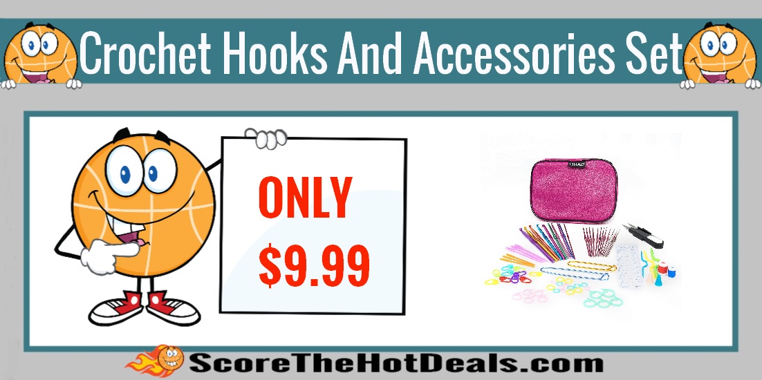 Crochet Hooks and Accessories Set