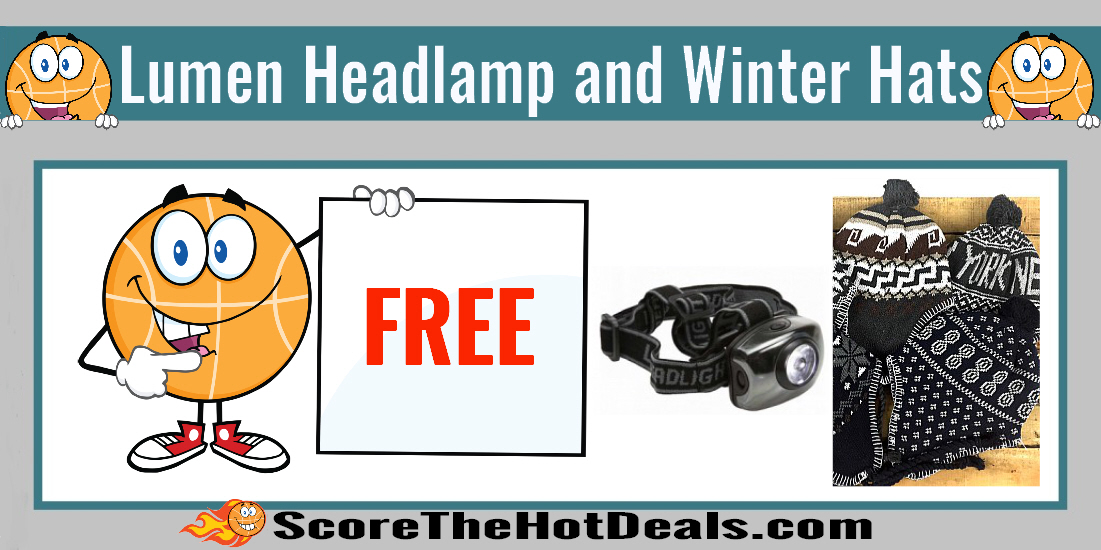 2 Pack of Lumen Headlamp and 2 Pack of Winter Hats + Other Deals