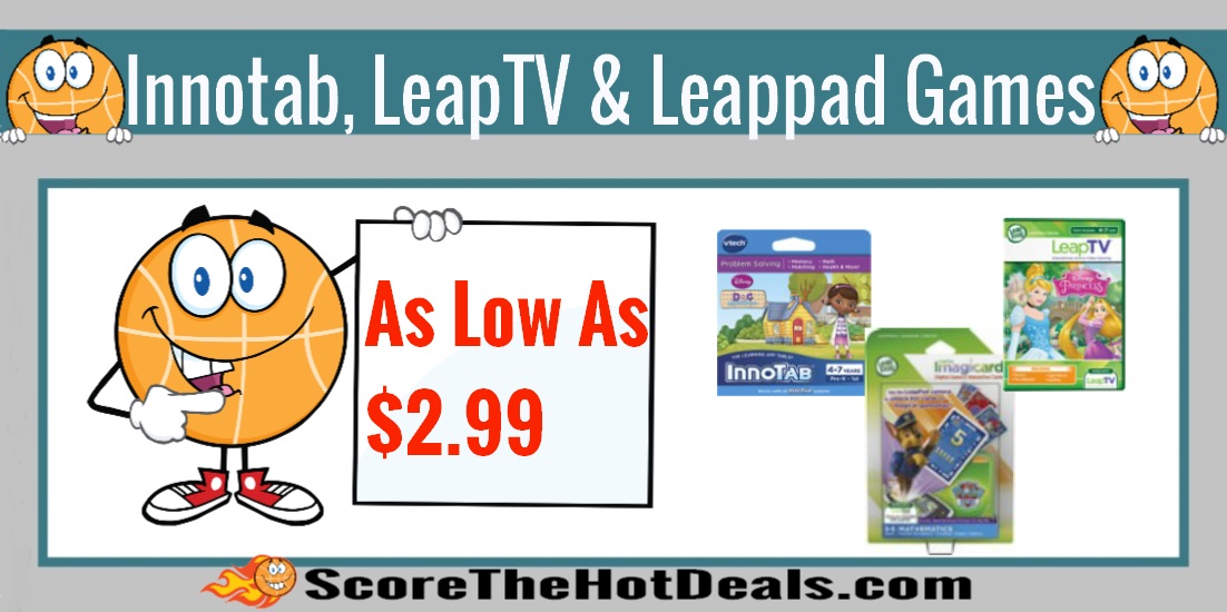 LeapTV, Innotab and LeapPad Games