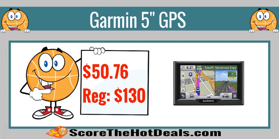 Garmin Nuvi 5" GPS