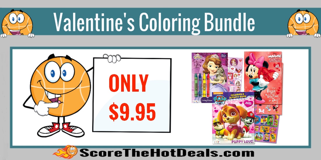 Valentine's Day Coloring Bundle