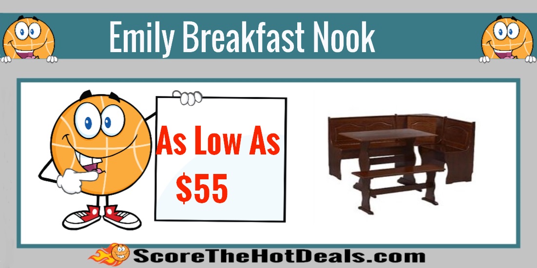 Emily Breakfast Nook As Low As 55 After Points Score The Hot