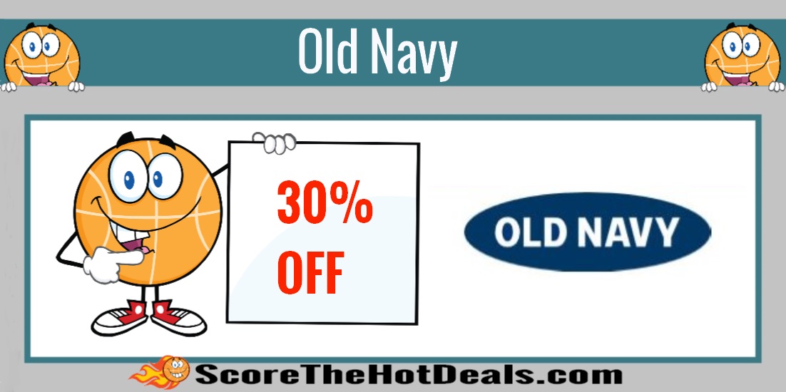 Save 30% At Old Navy