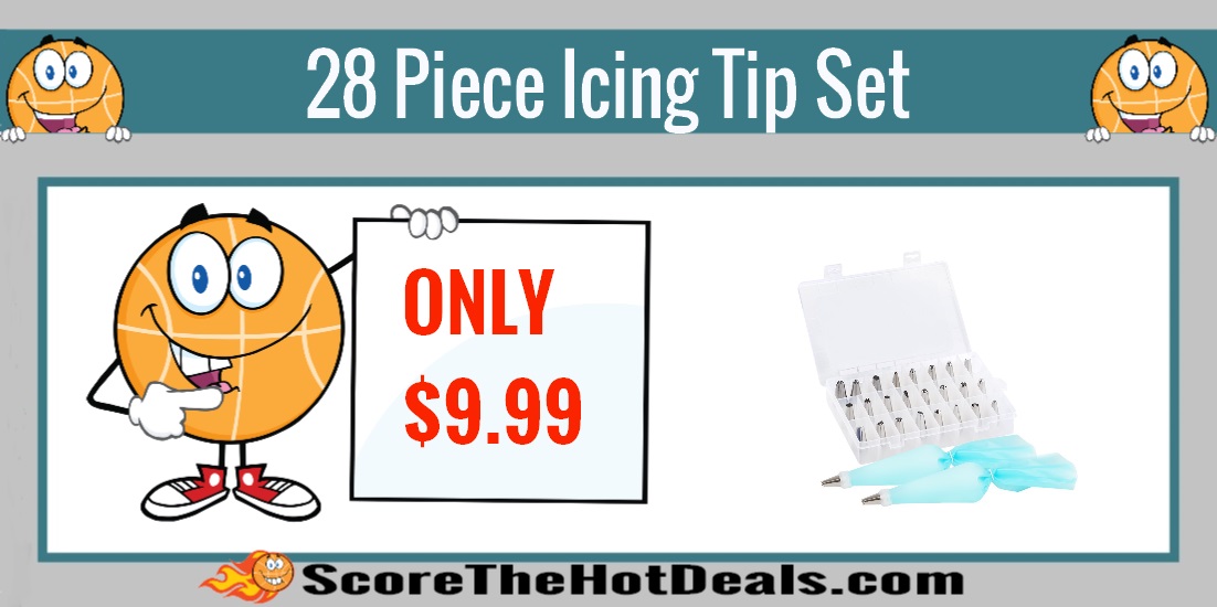28 Piece Icing Tip Set