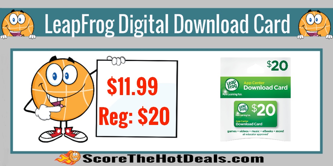 LeapFrog Digital Download Card
