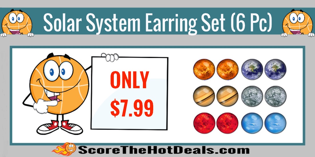 Solar System Earring Set