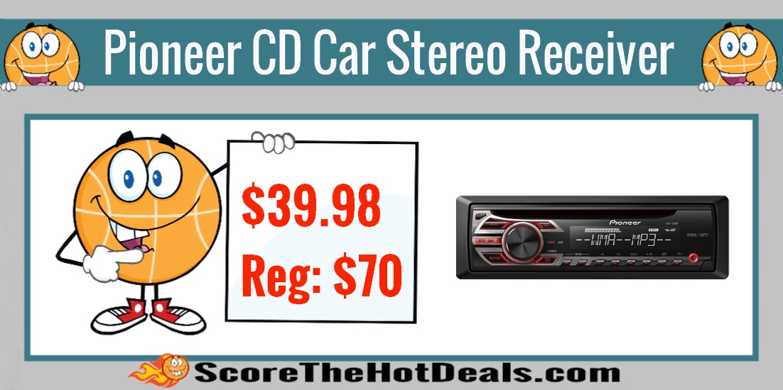 Pioneer CD Car Stereo Receiver