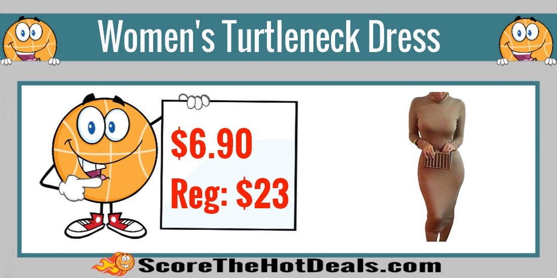 Women's Turtleneck Dress