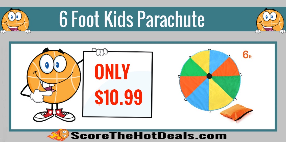 6 Foot Kids Parachute