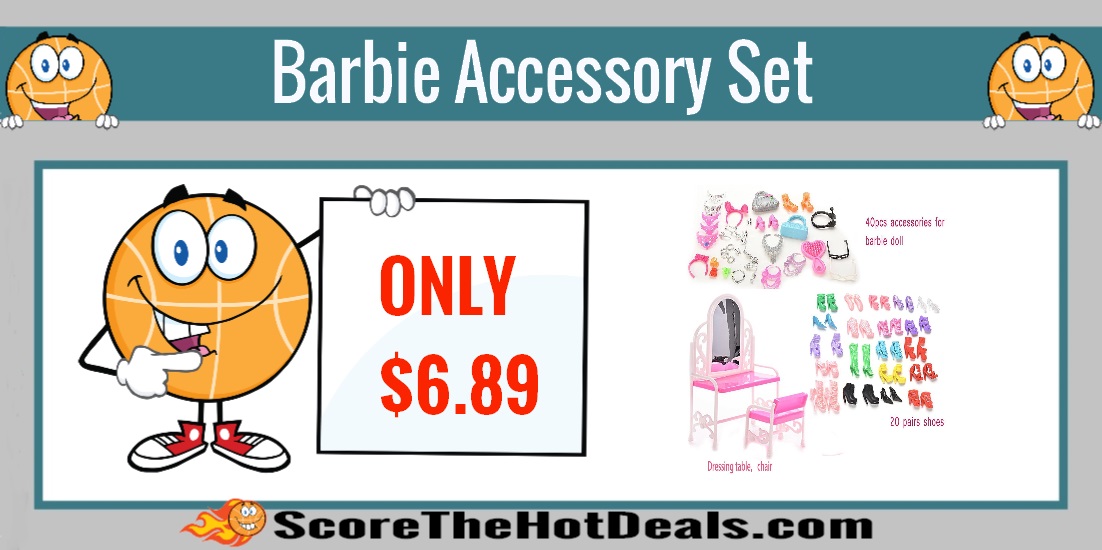 Barbie Doll Accessory Set