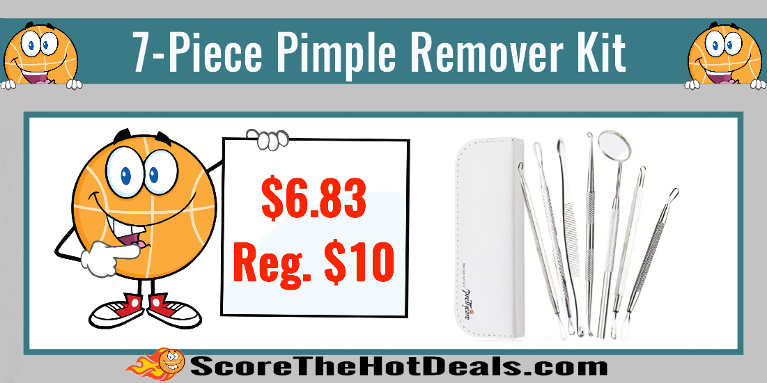 7-Piece Blackhead and Pimple Remover Kit