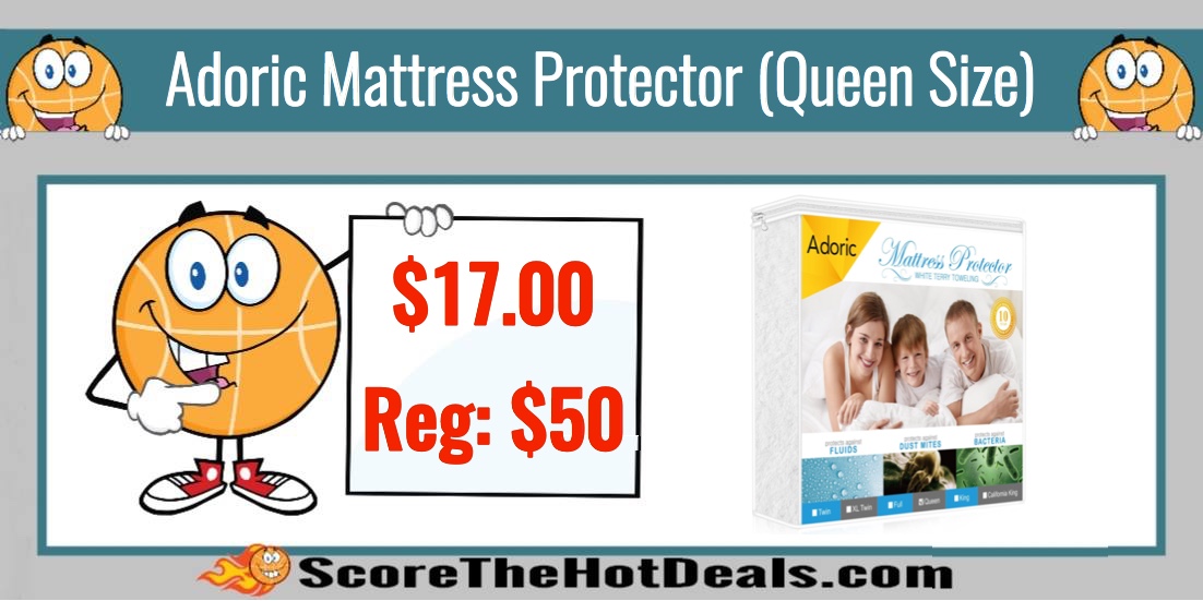 Adoric Mattress Protector Queen Size