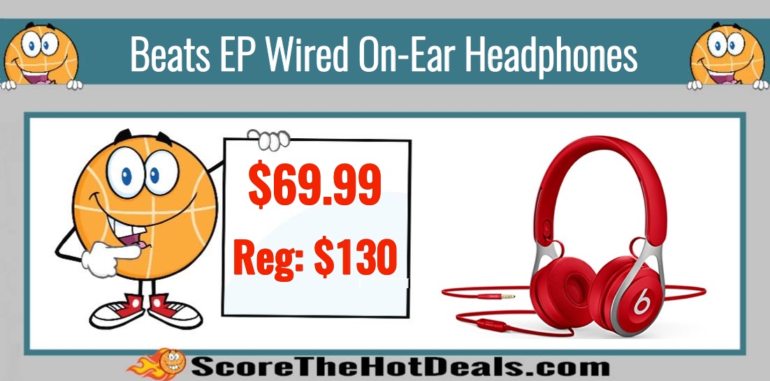 Beats EP Wired On-Ear Headphones