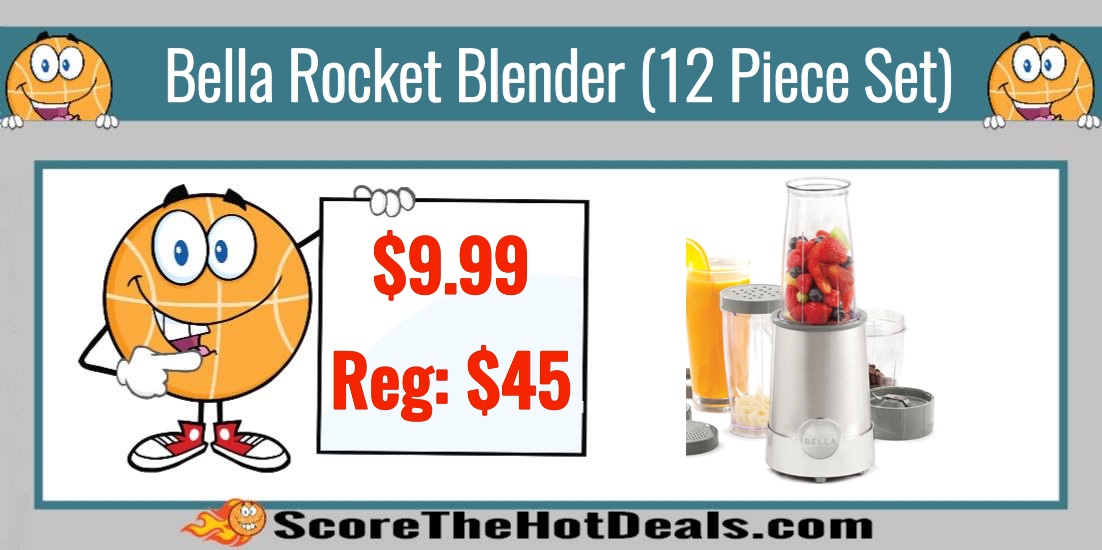 Bella Rocket Blender 12 Piece Set