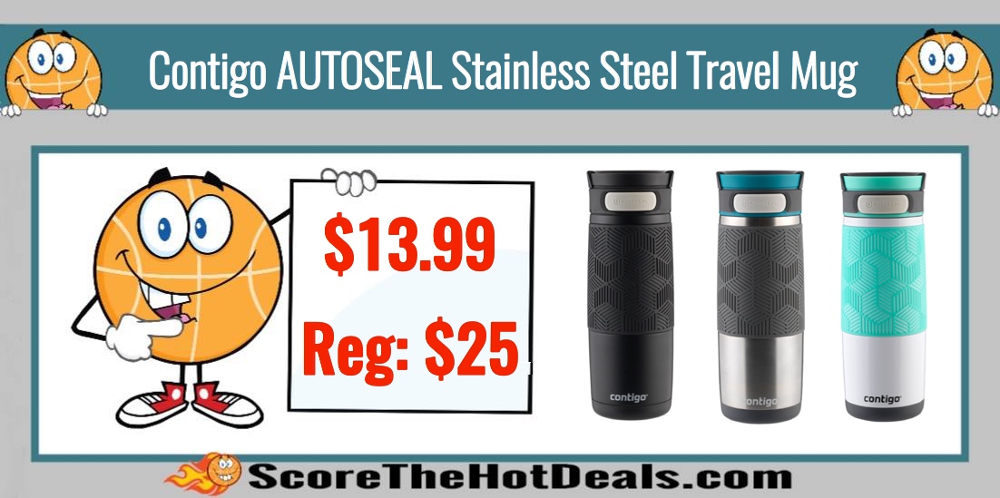 Contigo AUTOSEAL Stainless Steel Travel Mug