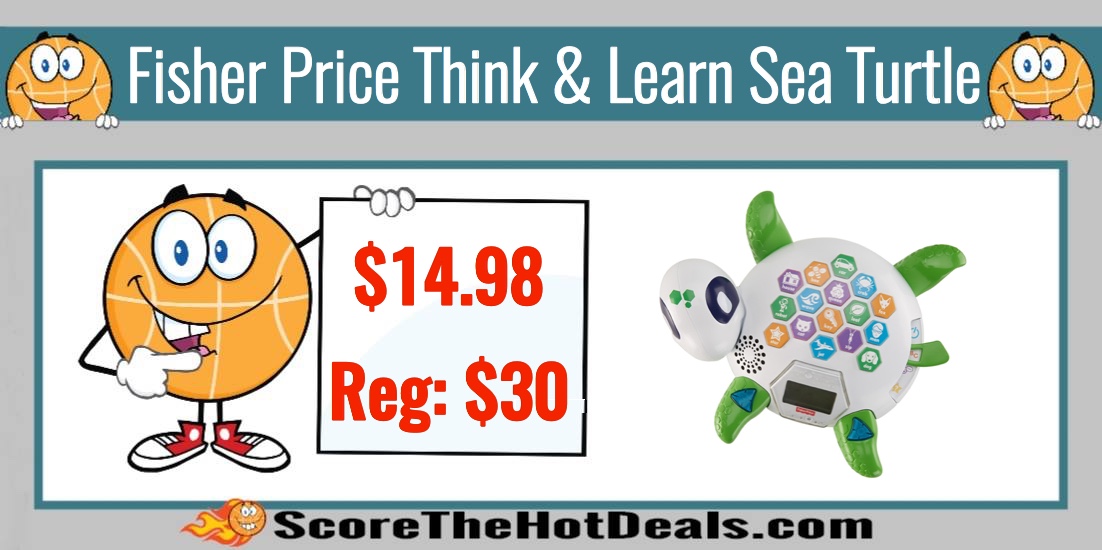 Fisher-Price Think & Learn Spell & Speak Sea Turtle