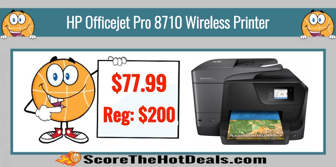 HP Officejet Pro 8710 Wireless All-In-One Printer