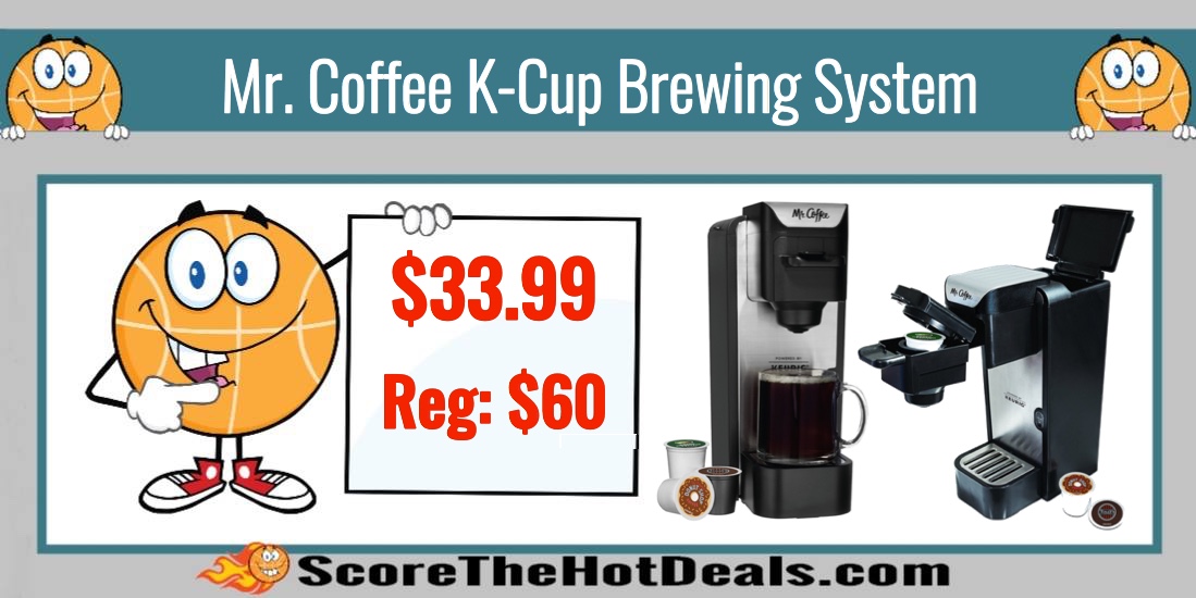 Mr. Coffee K-Cup Brewing System with Reusable Grounds Filter